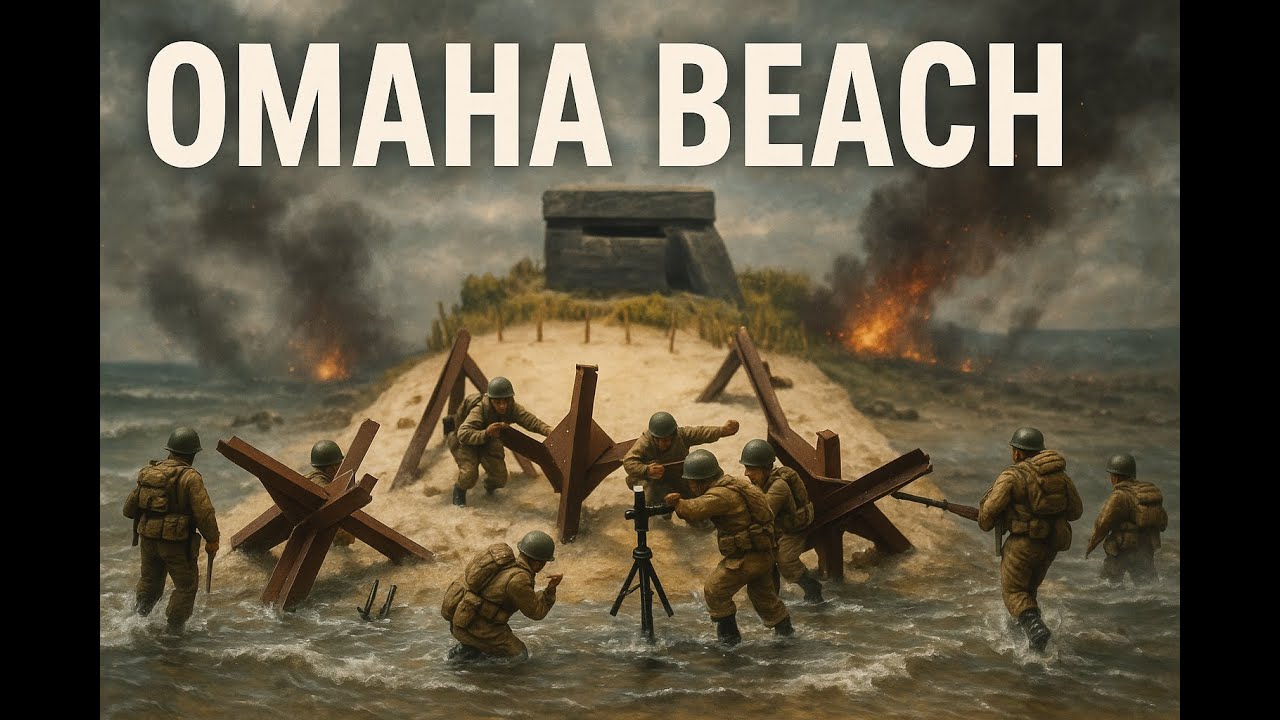 Omaha Beach D-Day Big Red One Diorama For a Friend