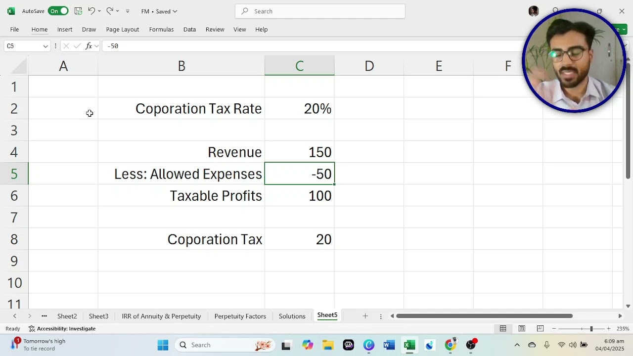 F9 / FM | Investment Appraisal | Net Present Value (NPV) | Concept of Tax-Allowable Depreciation - 1