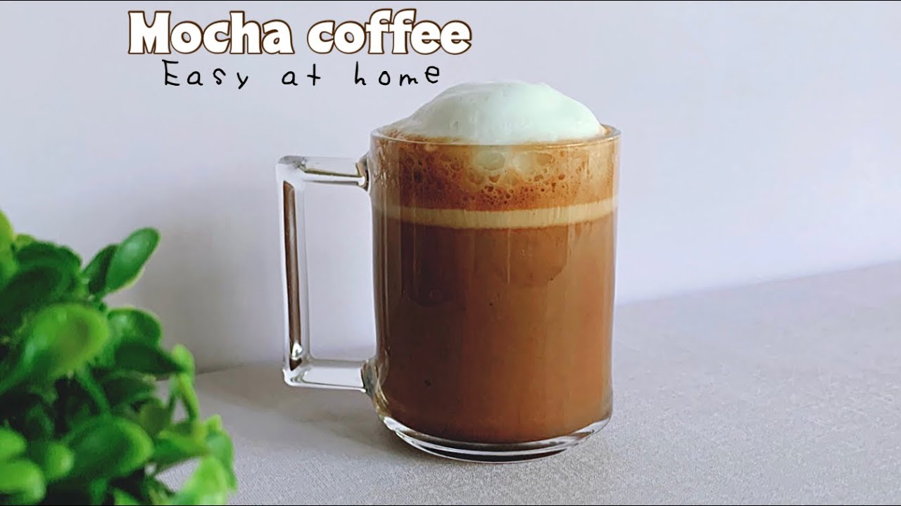 How to make mocha coffee at home using instant coffee