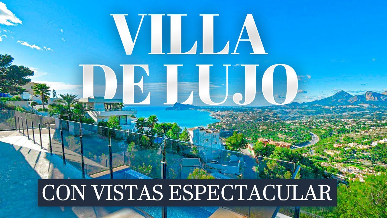 Villa de lujo en Altea Hills con vistas al mar y la montaña | Inmobiliaria Alegria