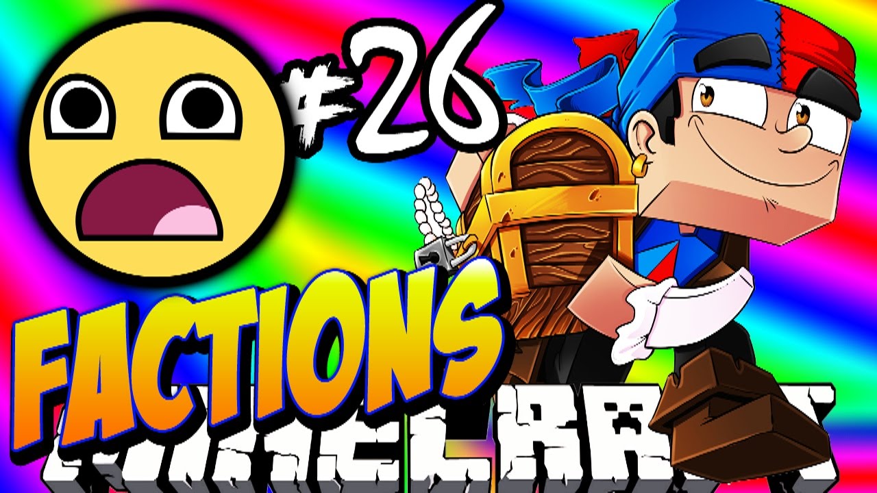 Minecraft FACTIONS #26 'RIP BASE!' - Treasure Wars S1