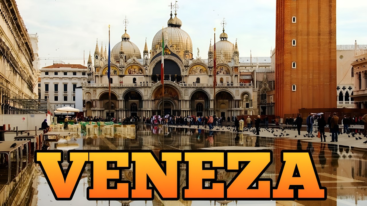 VENEZA - ITÁLIA - A Cidade Flutuante e o Mistério da Praça São Marcos (Riqueza e História)