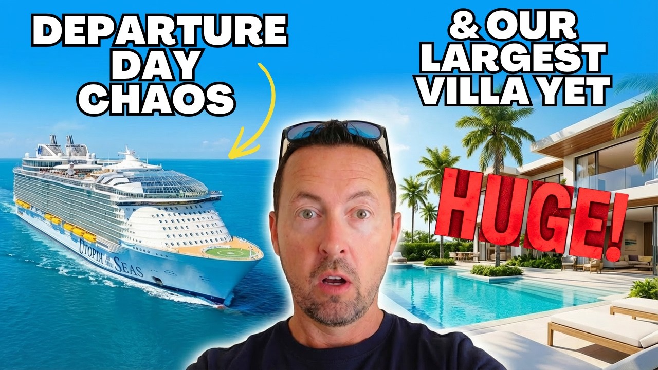 7 BEDROOM VILLA TOUR! | Utopia of the Seas Last Day & Animal Kingdom at Night! | DISNEY VLOGS 2026