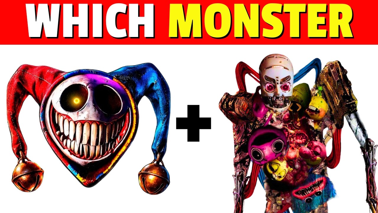 Which One Is the Real Monster? 👀| Poppy Playtime 1-5 🧸🤹🏻‍♂️ Lily Lovebraids 💜 The Prototype 🤖