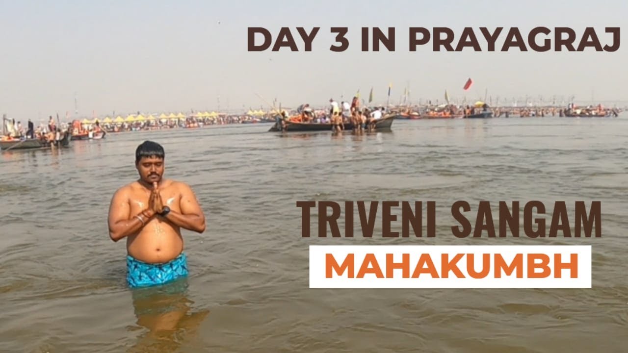 MAHAKUMBH YATRA | TRIVENI SANGAM MAI SNAN HOGAYA | ONCE IN A LIFE TIME | PRAYAGRAJ | DAY 3