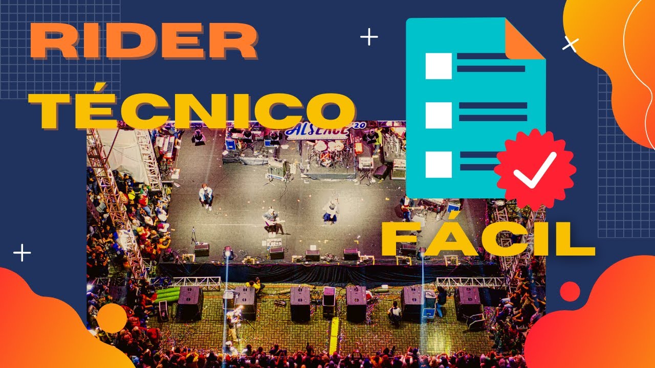 Como hacer un Rider Técnico Funcional y Sencillo | Digital Drako Studios