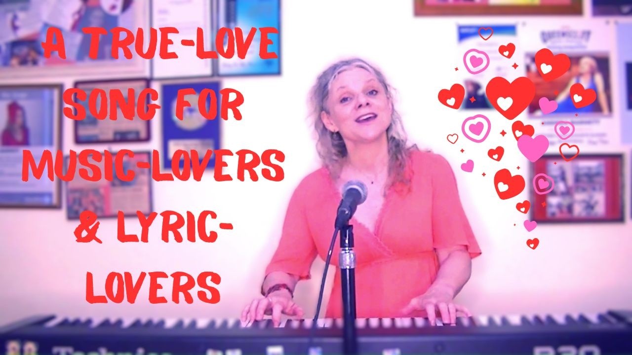 I write songs that make me sing - One Man Woman