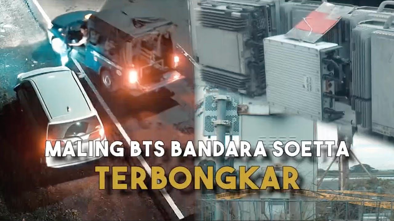 Maling BTS Bandara Soetta Terbongkar