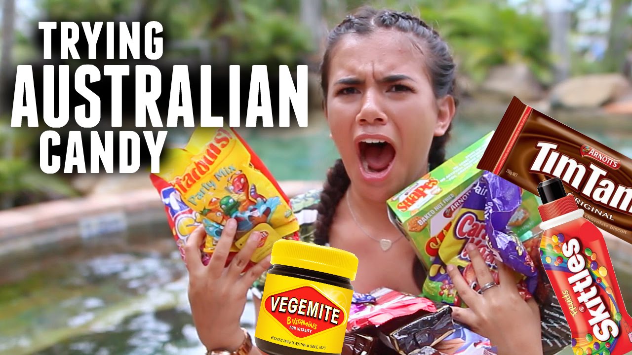 TRYING WEIRD AUSTRALIAN CANDY