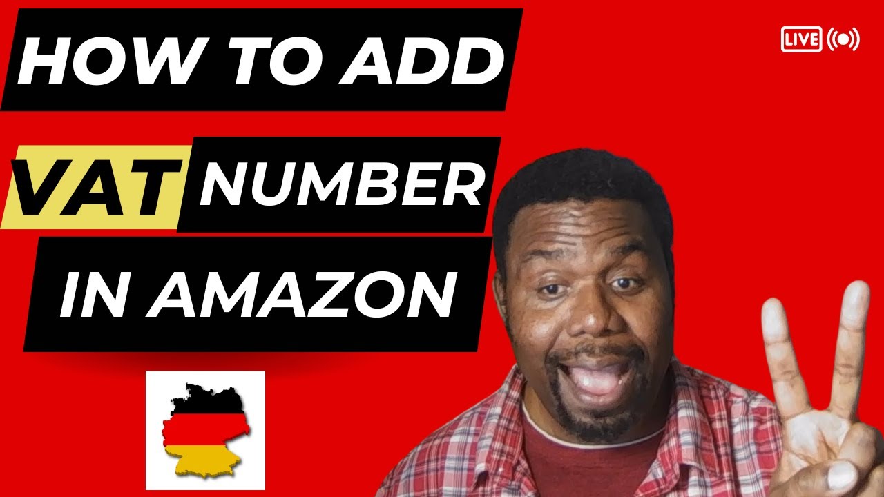 How To Add Vat Number In Amazon Germany# | Step by step tutorial in English