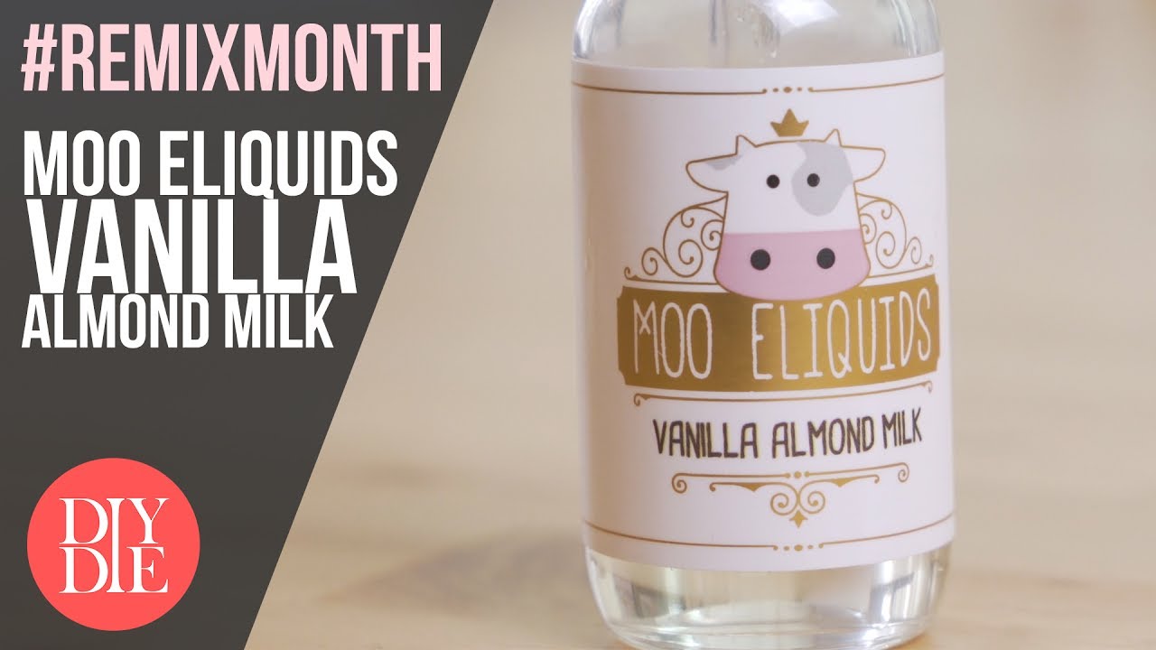 Moo Eliquids: Vanilla Almond Milk #REMIXMONTH