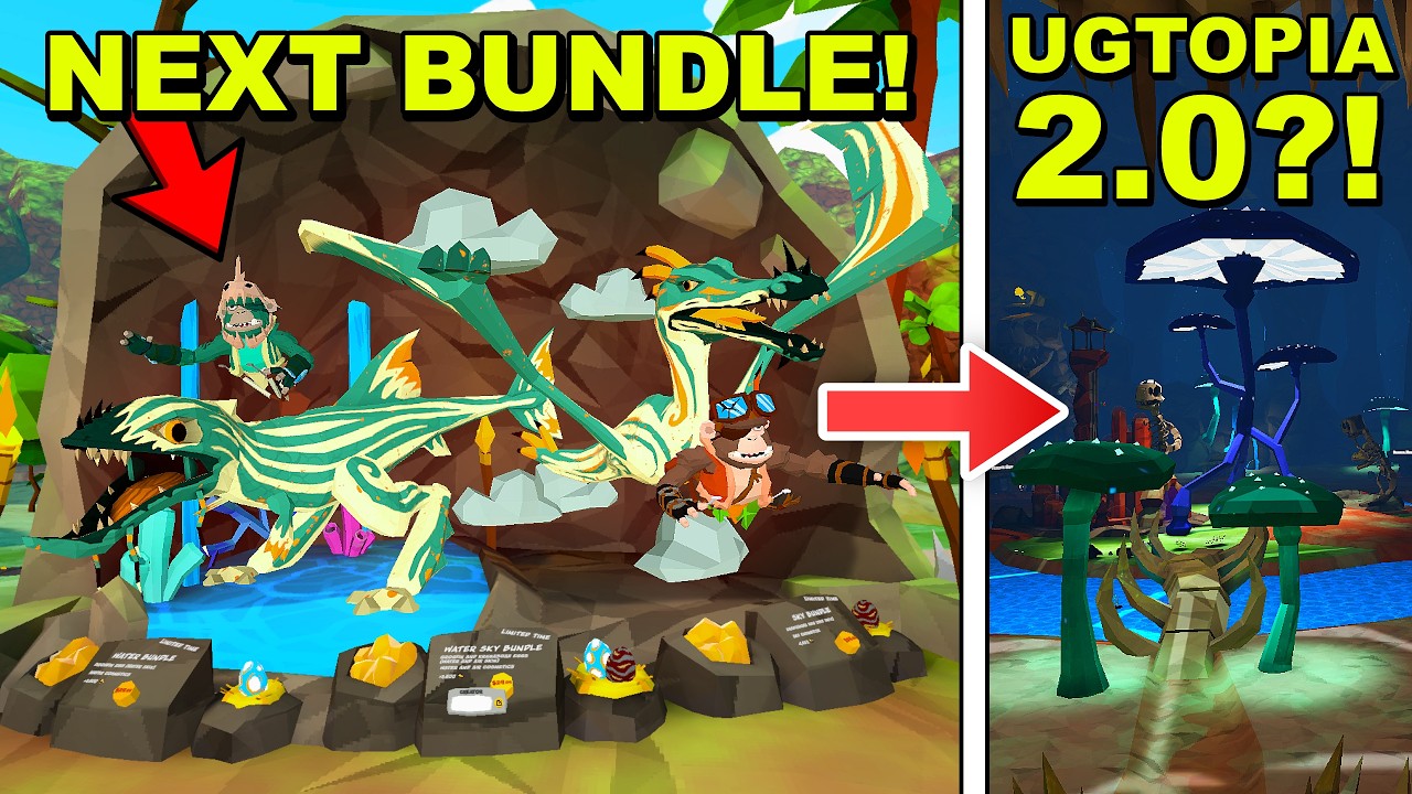UG VR Leaked The NEXT BUNDLE + NEW DINOTOPIA MAP!?