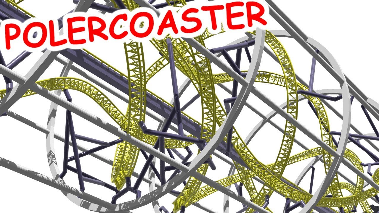 Positron - Horizontal Polercoaster (NoLimits 2) ||| Gerstlauer Infinity Coaster