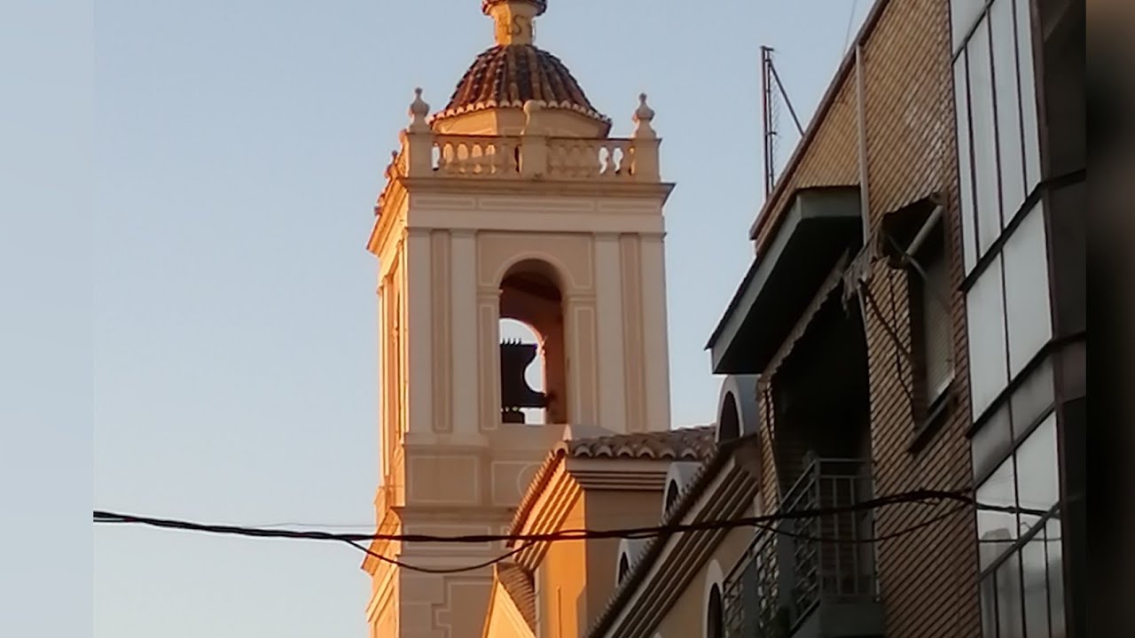 Volteo general de campanas en Paiporta