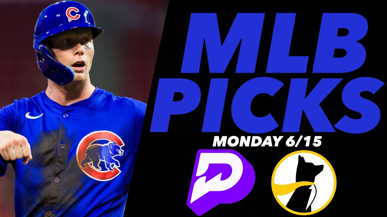 (2 FREE PICKS!!!) MLB PRIZEPICKS BEST PICKS MONDAY 6/15 ✅✅| 2 FREE PLAYER PROPS FOR MLB GAMES 6/15!!