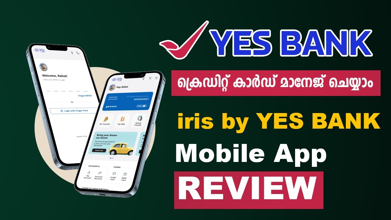 iris by YES BANK - Mobile App | Yes Bank Credit Card Manage