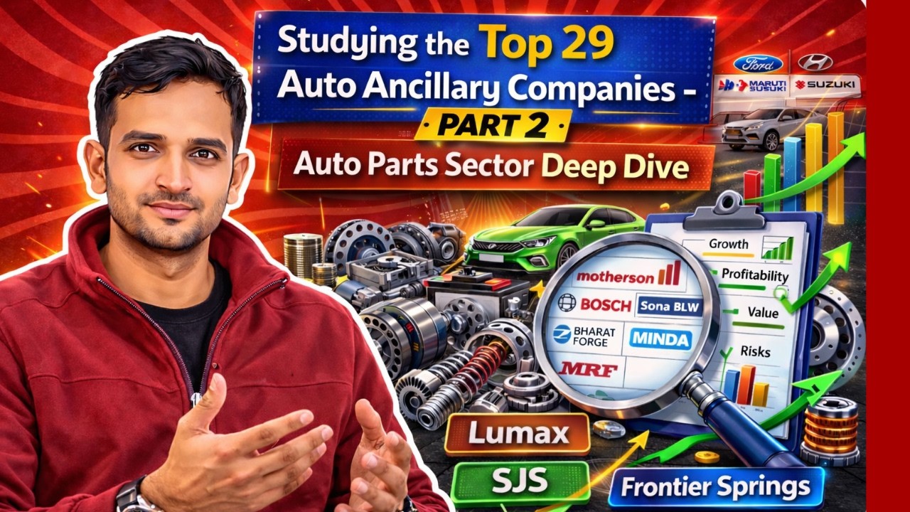 5-Min Stock Analysis of Lumax Auto Tech, Bharat Seats, SJS, Frontier Springs | Study 5000 Cos Part2