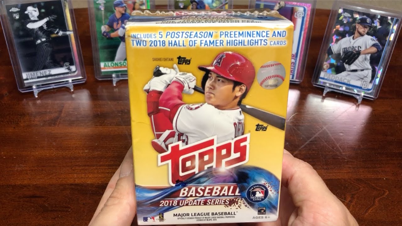 2018 Topps Update Blaster Box - Rookie Jackpot!