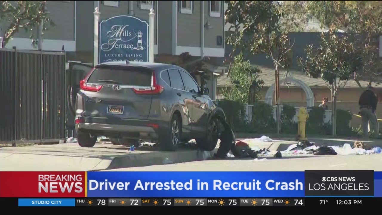 25 LA County Sheriff's recruits injured in Whittier crash, driver identified and arrested