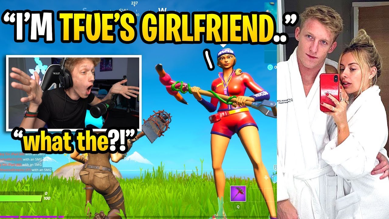 I got in a game with Tfue's GIRLFRIEND and THIS happened... (Corinna Kopf)