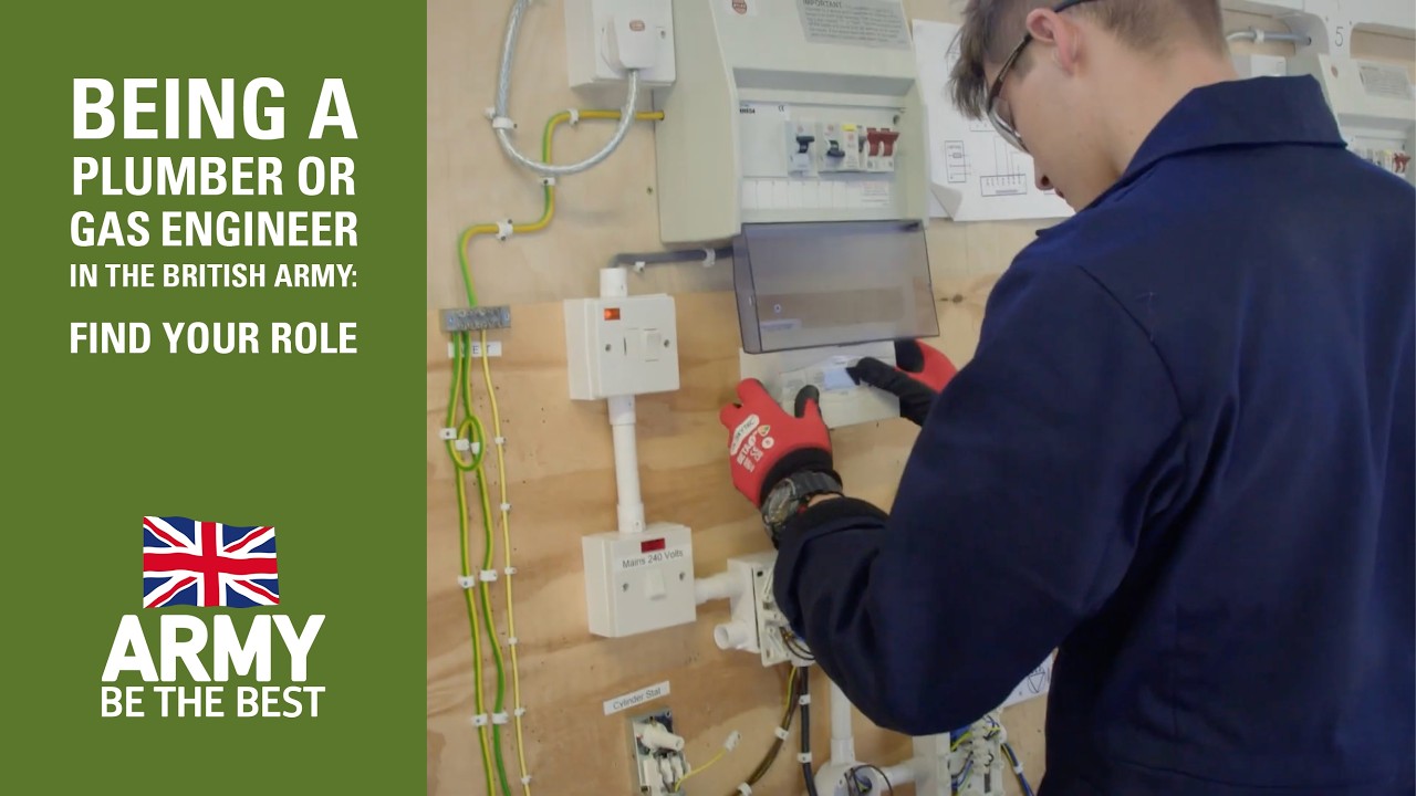 Heating and Plumbing - Roles in the Army - Army Jobs