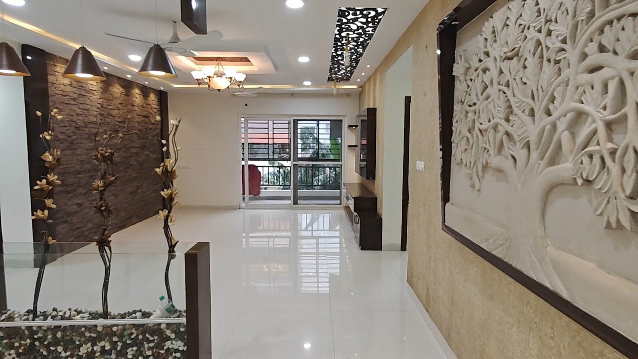 గేటెడ్ కమ్యూనిటీలో అందమైన 3BHK Fully Furnished Resale Flat for Sale | Flora Apartments