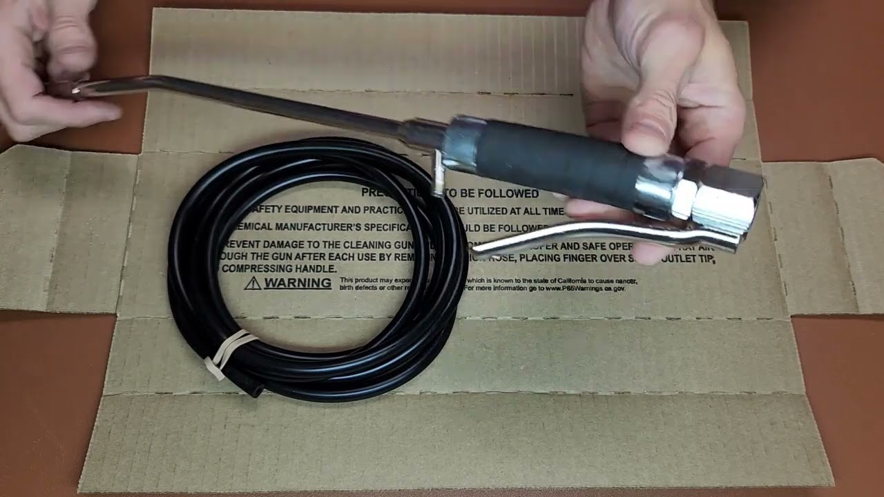 Air Solvent Gun Unboxing and Tips - Lonn Alspray