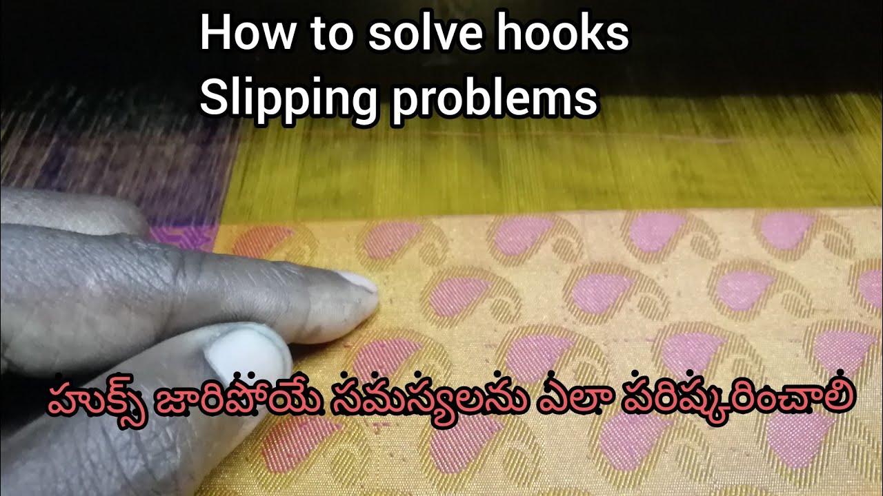 How to solve Hooks slipping problems in power Looms manual jacquard