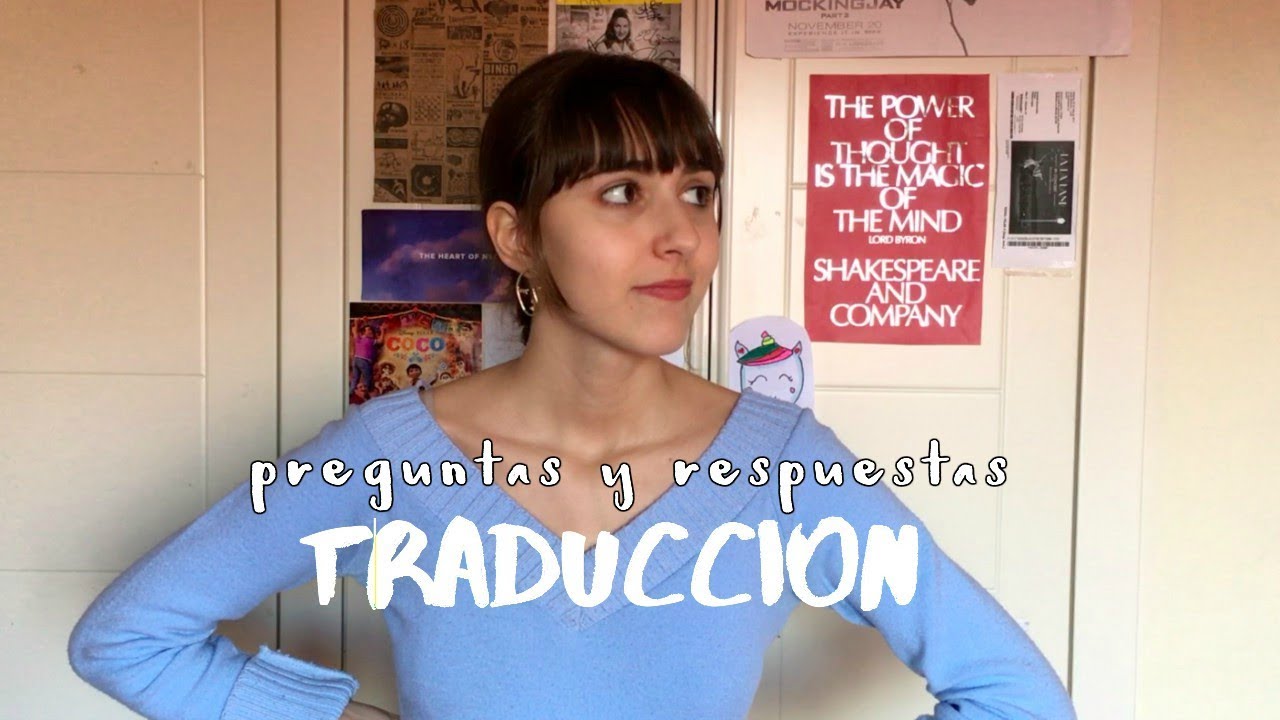 📓 Mi carrera, qué estudio en Traducción... #Q&A 6