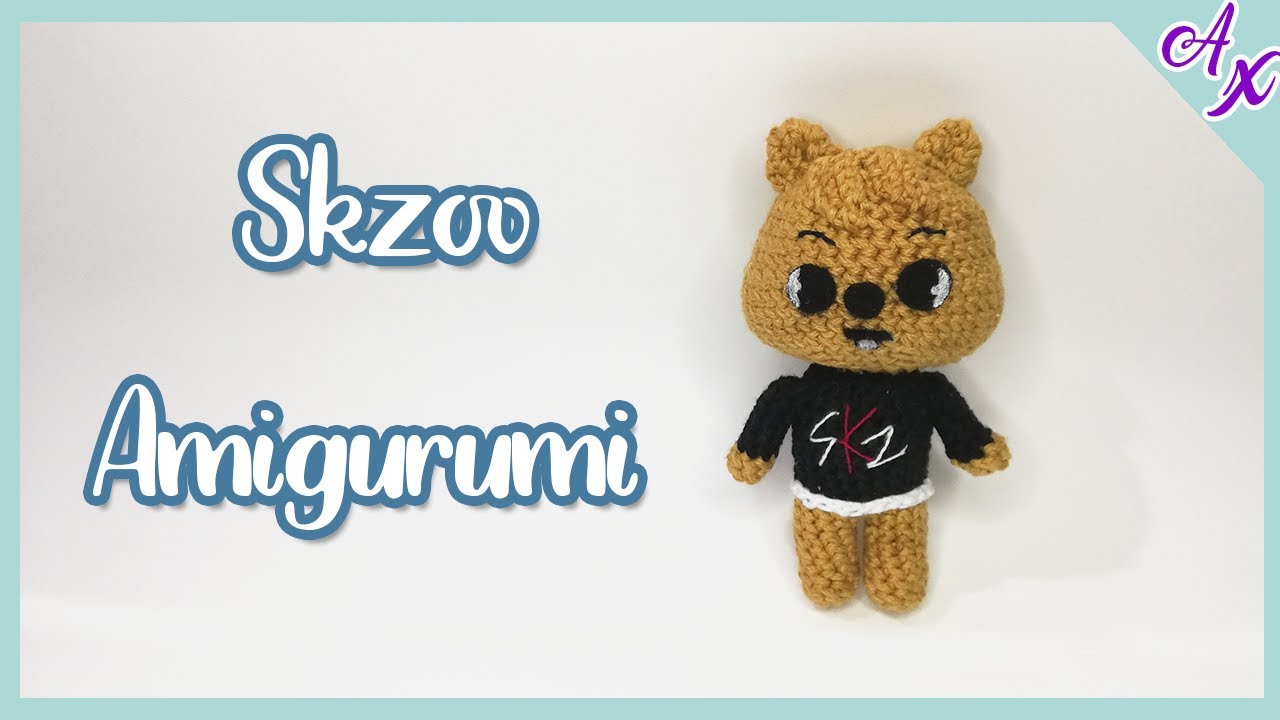 🍀 Han Quokka (Skzoo) | Tutorial amigurumi paso a paso en español