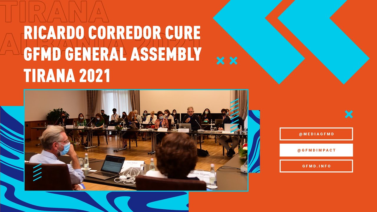Ricardo Corredor Cure - Global Forum for Media Development General Assembly - Tirana 2021