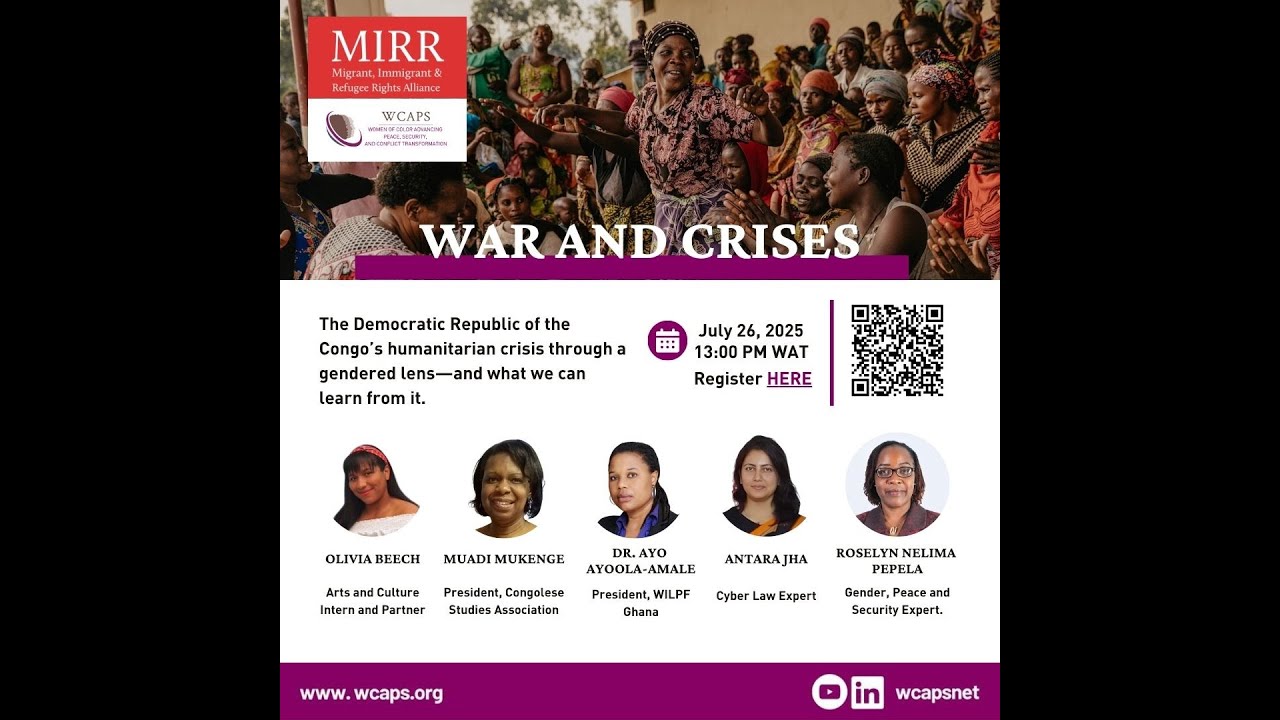 War & Crisis: The Democratic & Republican of Congo’s Humanitarian Crisis