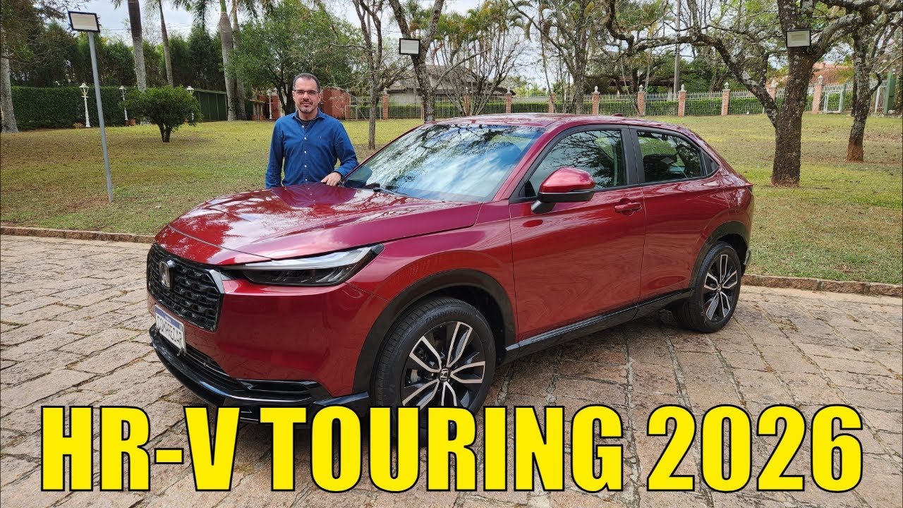 Avaliação: Honda HR-V Touring 2026 - Ainda vale a pena?