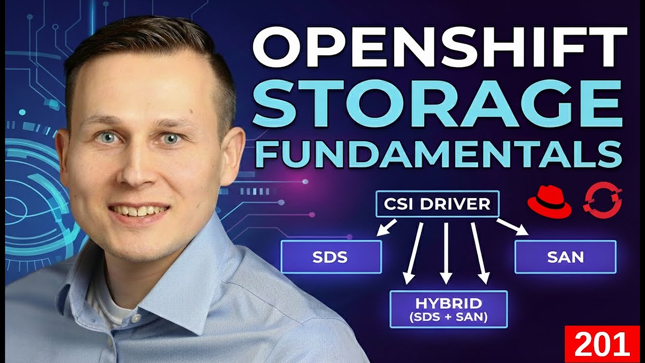 OpenShift Storage - Full Walkthrough - CSI Driver, SDS, SAN, Hybrid