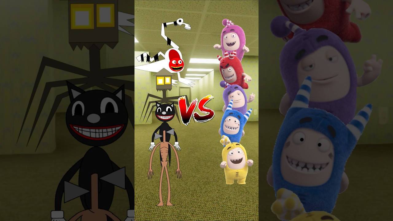 Trevor Henderson VS Oddbods #shorts #trevorhenderson