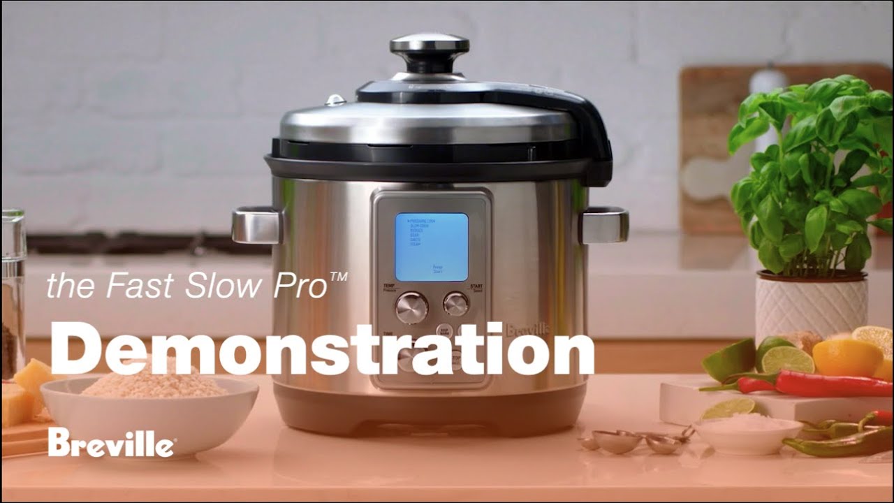 The Fast Slow Pro™ | Master slow cooking and pressure cooking in the one appliance | Breville USA