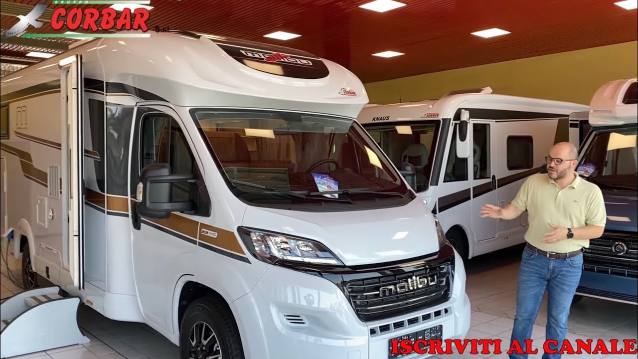 Camper Semintegrale 💥MALIBU T 460 LE (Top di Gamma) a company of Carthago💥