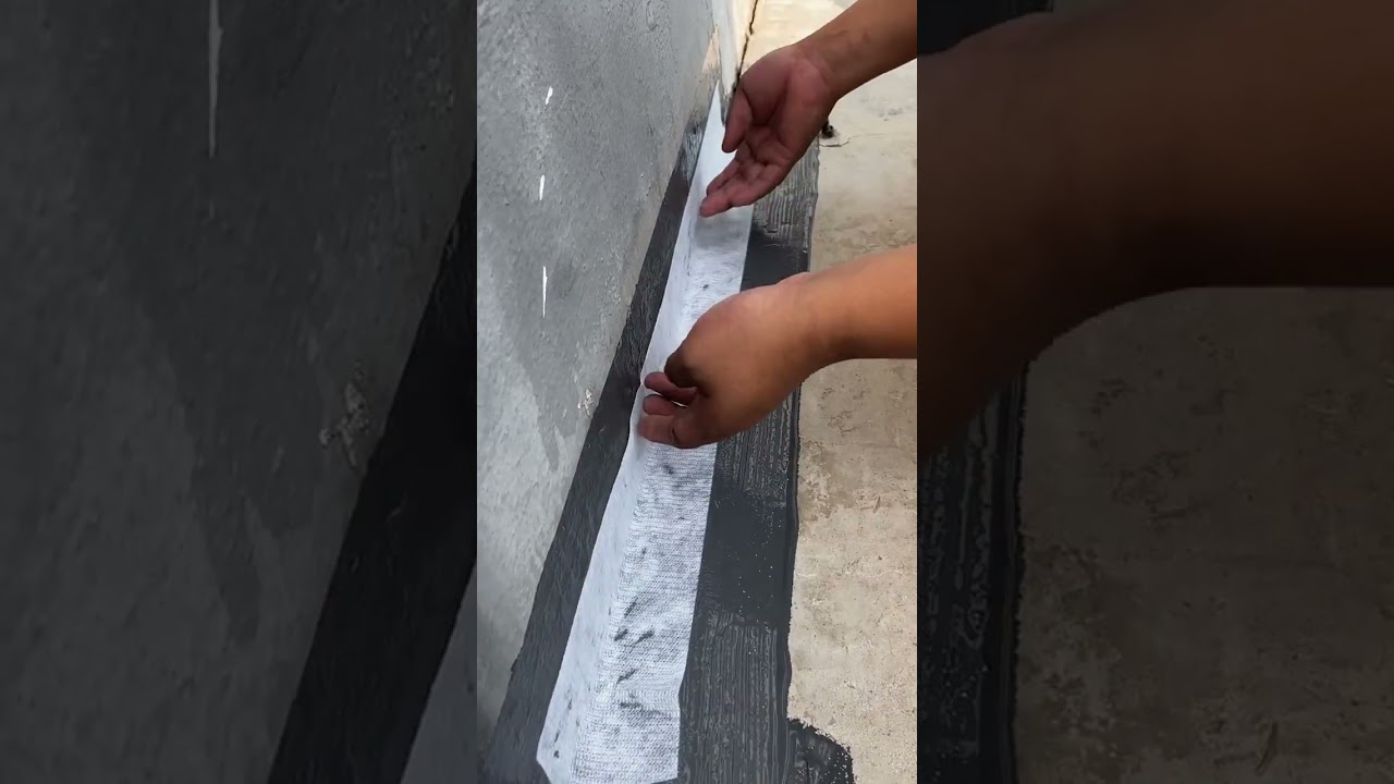 Amazing Process 💦 #waterproofing part   easily solve problem #short #shorts #waterproofin