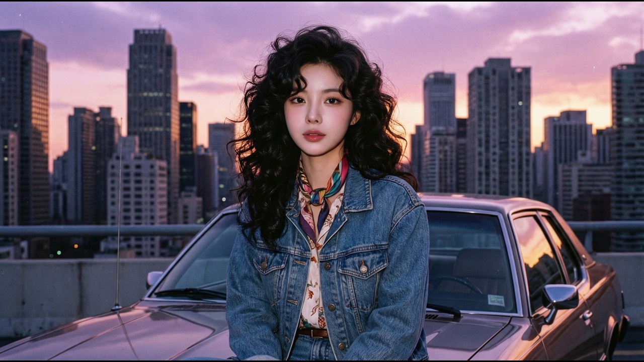 🎵 핑크빛 립스틱 | 80s 레트로 시티팝 (Lyrics Video)