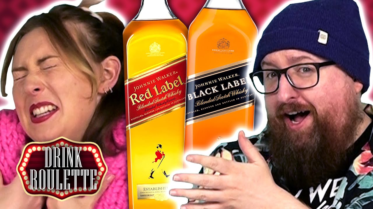 Irish People Try Drink Roulette: Johnnie Walker Whisky Edition