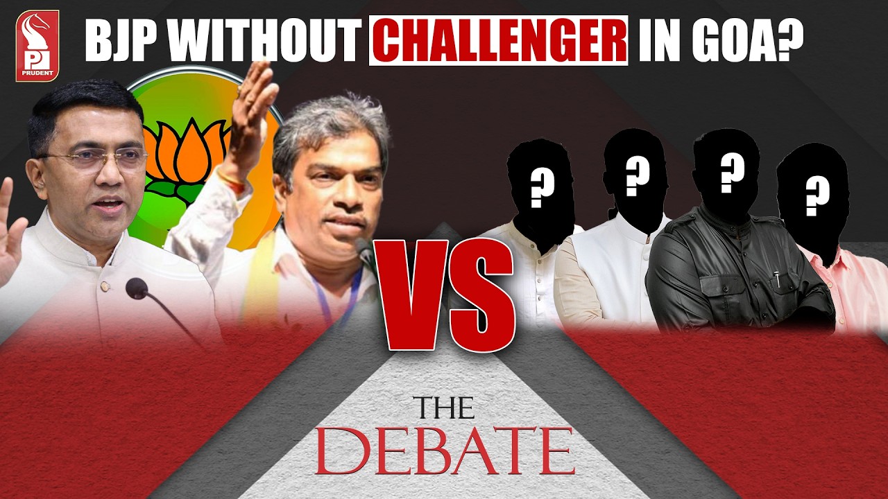 BJP without CHALLENGER in Goa? | The Debate | Prudent | 060526
