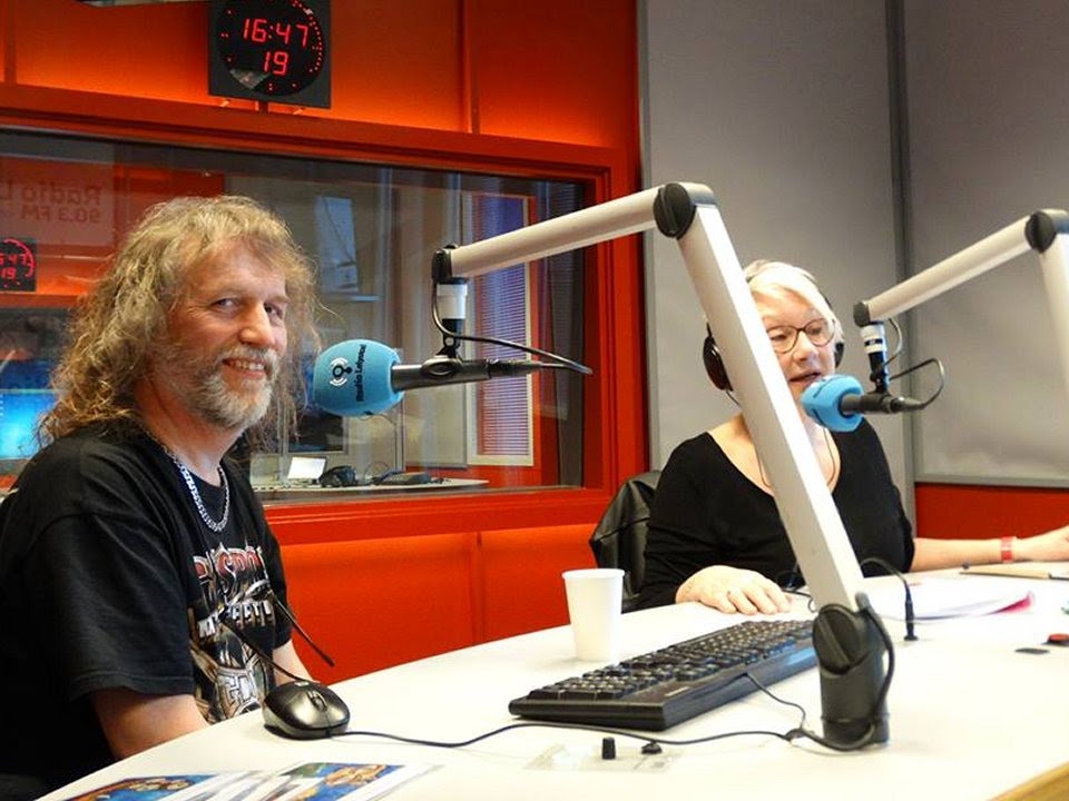 vAnDre op Visite bij Radio Lelystad