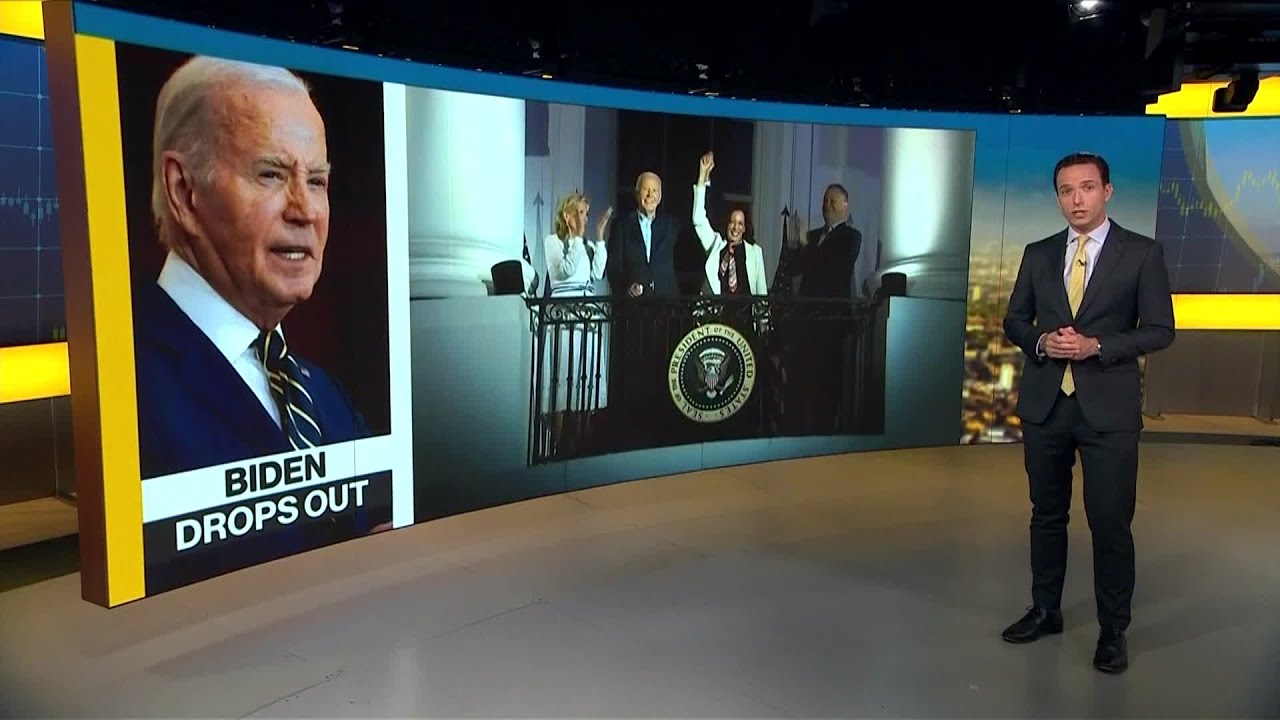 Biden Bows Out, Endorses Harris As She Moves To Build Support  | Daybreak: Europe 22/07/2024