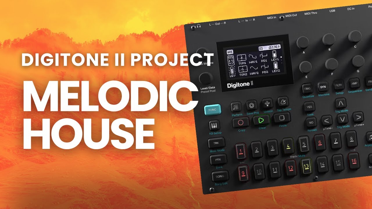 Digitone II – SKYLINE | Melodic House Track + Project File