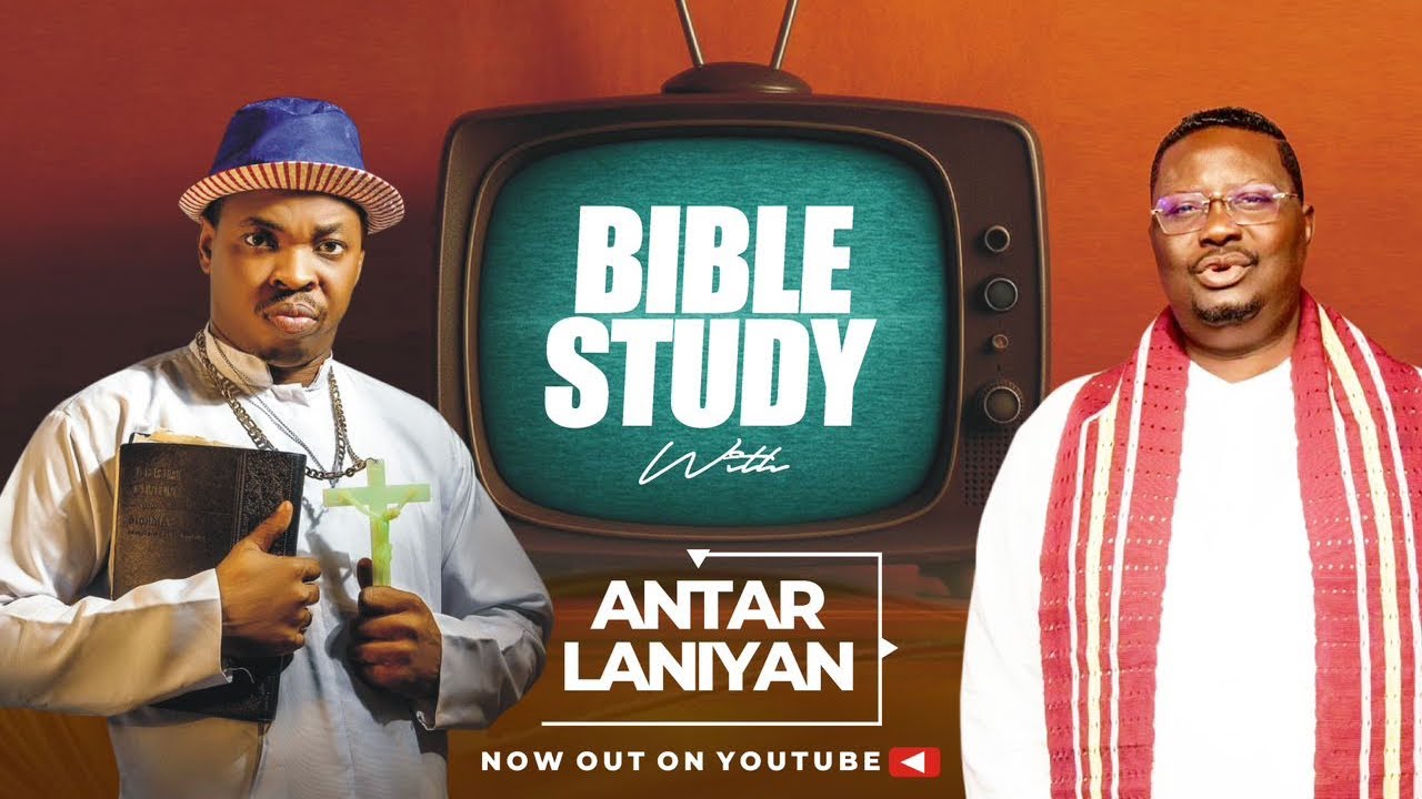 BIBLE STUDY with ANTAR LANIYAN || #viral #comedy #bible #funny 
