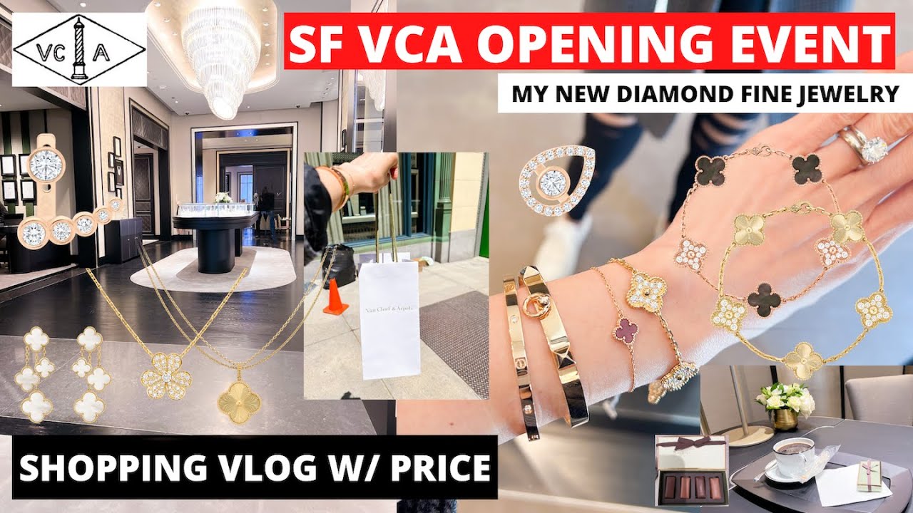 Видеоблог о шопинге VAN CLEEF AND ARPELS | Открытие VCA в Сан-Франциско | Ювелирный магазин IDYL