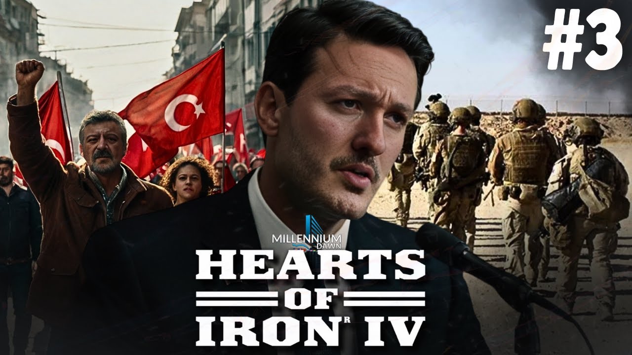 GENEL GREV, KIBRIS ve GÜRCİSTAN | Hearts of Iron 4: Millennium Dawn (Hayalimdeki Türkiye) #3