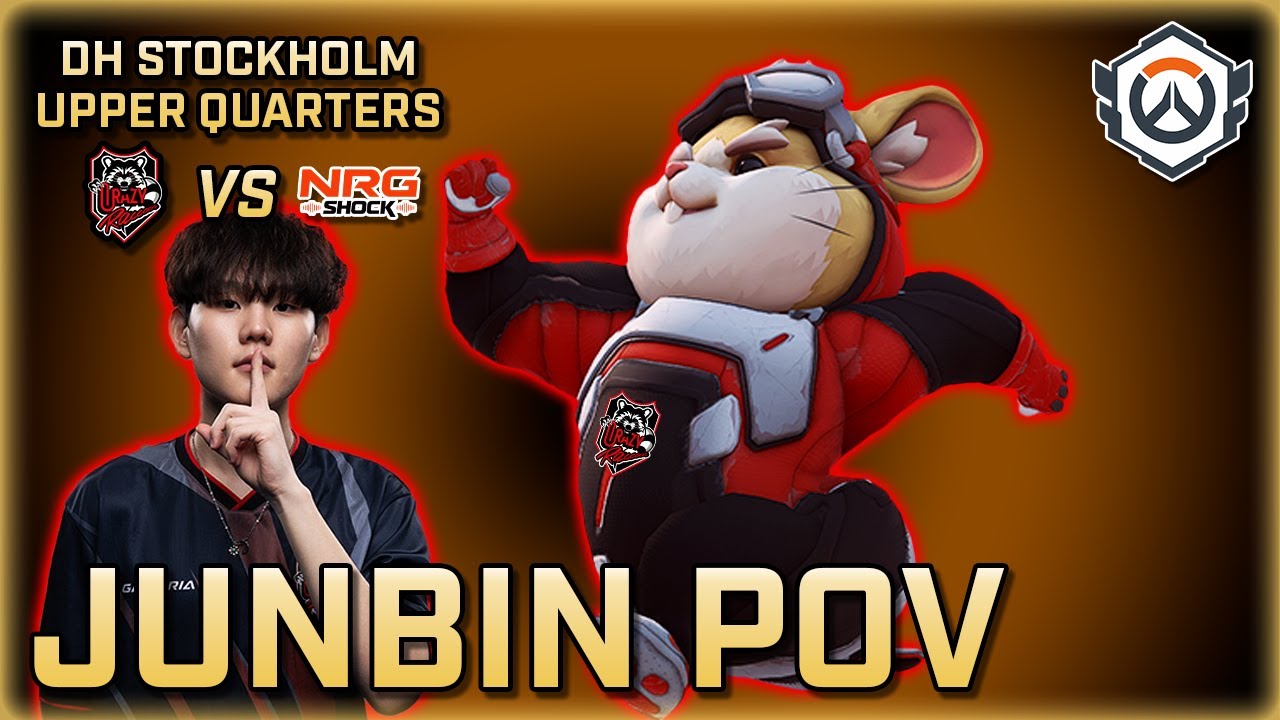 [ Junbin ] Most INSANE Wrecking Ball Mechanics | Crazy Raccoon vs NRG Shock | OWCS World Finals
