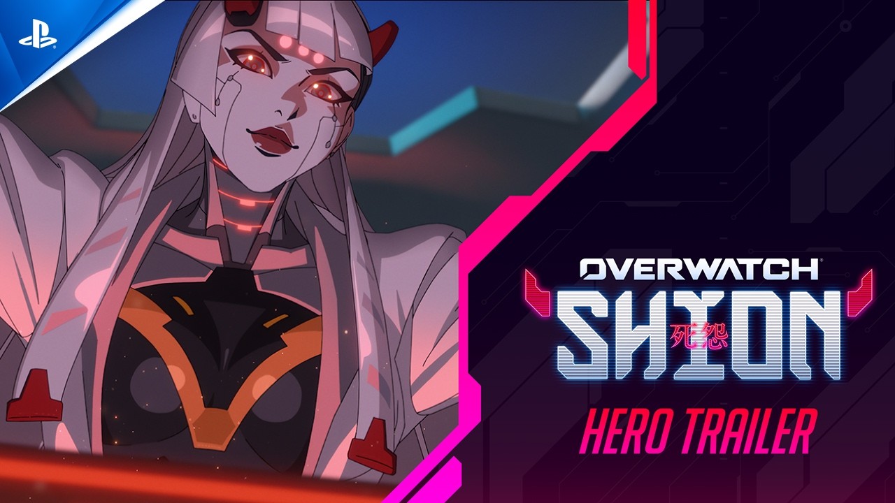 Overwatch | End of the Line: Shion Hero Trailer | PS5, PS4