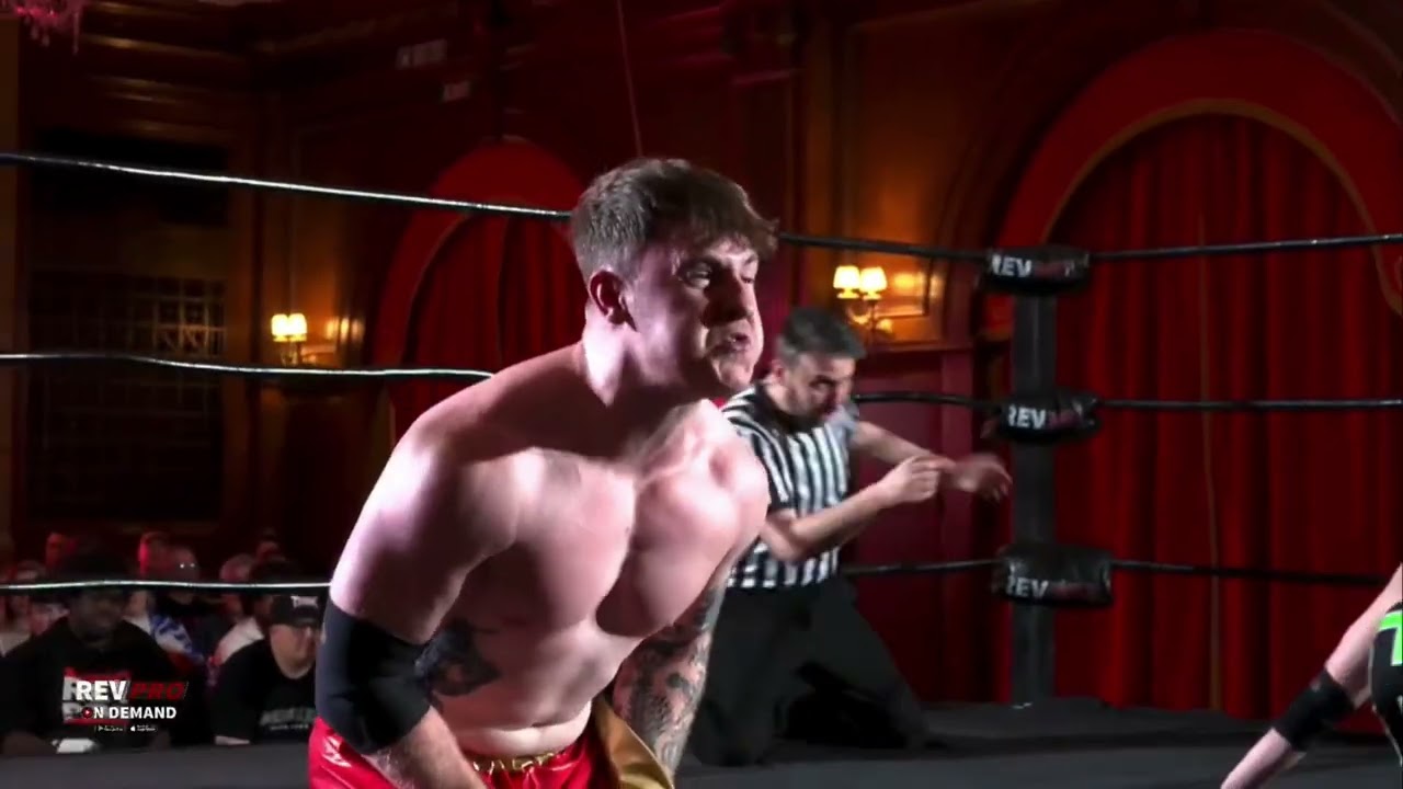 Joe Lando Vs Nino Bryant - RevPro Cruiserweight Title